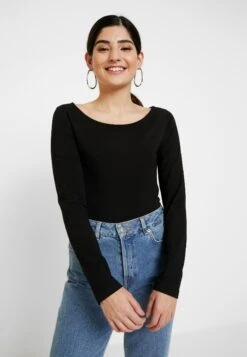 2Pack - T-Shirt À Manches Longues - Black/White -Magasin De Vêtements De Mode Pour Femmes 11143436d466448f8a1e0124a20678b6