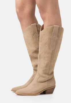 Meilleures ventes 19 Anna Field Leather - Santiags - Beige