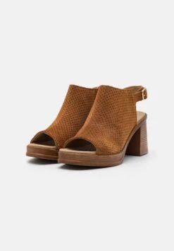 Pier One Leather - Sandales À Plateforme - Cognac -Magasin De Vêtements De Mode Pour Femmes 1aad5e030d104d5499acc4bd988ab98f