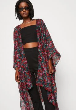 Even&Odd Floral - Veste Légère - Red -Magasin De Vêtements De Mode Pour Femmes 352430b06d554cd7b2369f1eeefda106