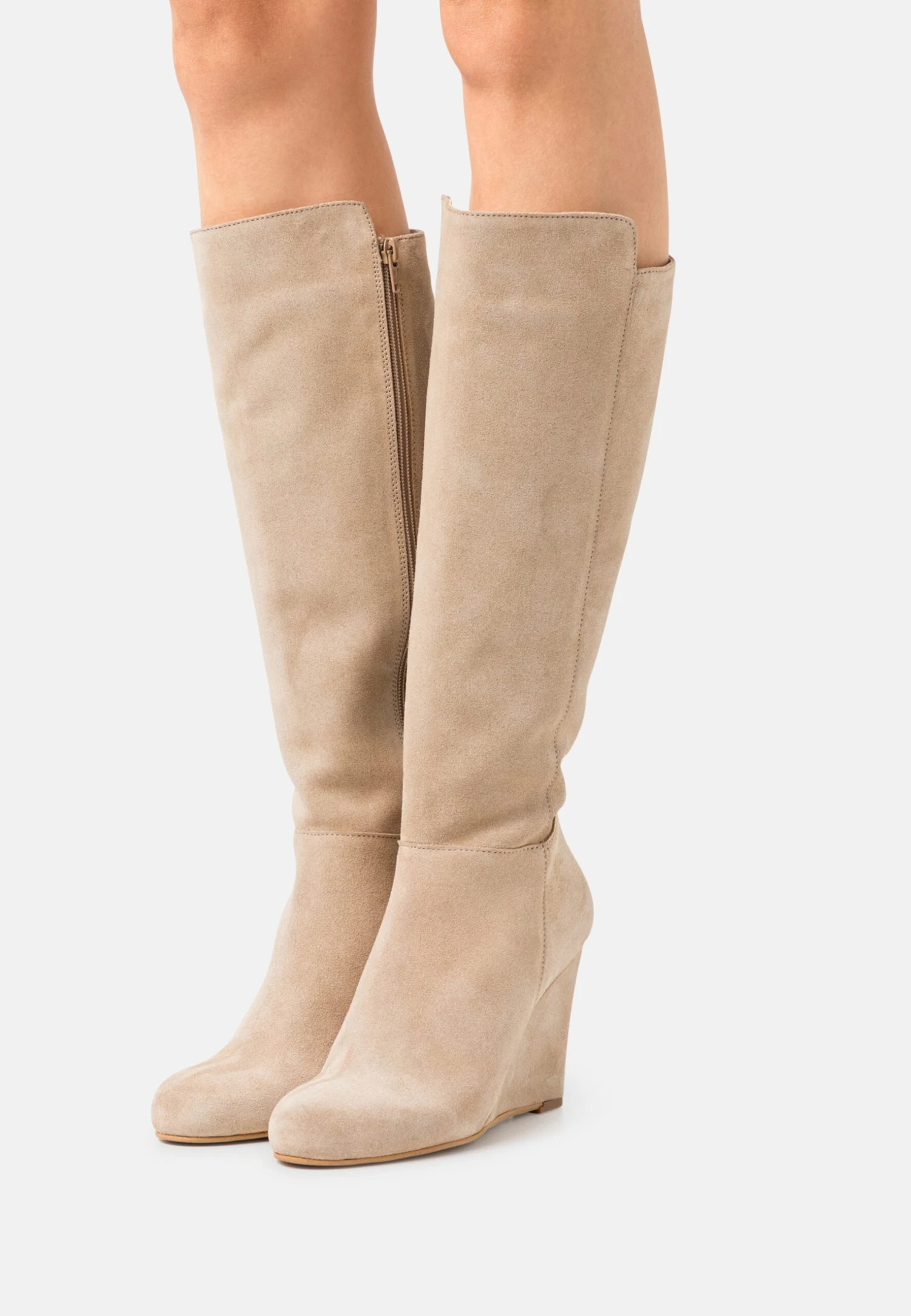 Anna Field Leather - Bottes Compensées - Beige 1 Anna Field Leather - Bottes Compensées - Beige