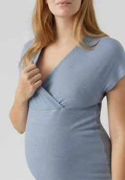 Mamalicious 2-In-1 Mlbrynna - T-Shirt Basique - Ashley Blue -Magasin De Vêtements De Mode Pour Femmes 40fde8dbf19a4f3d9c9355adcc861771