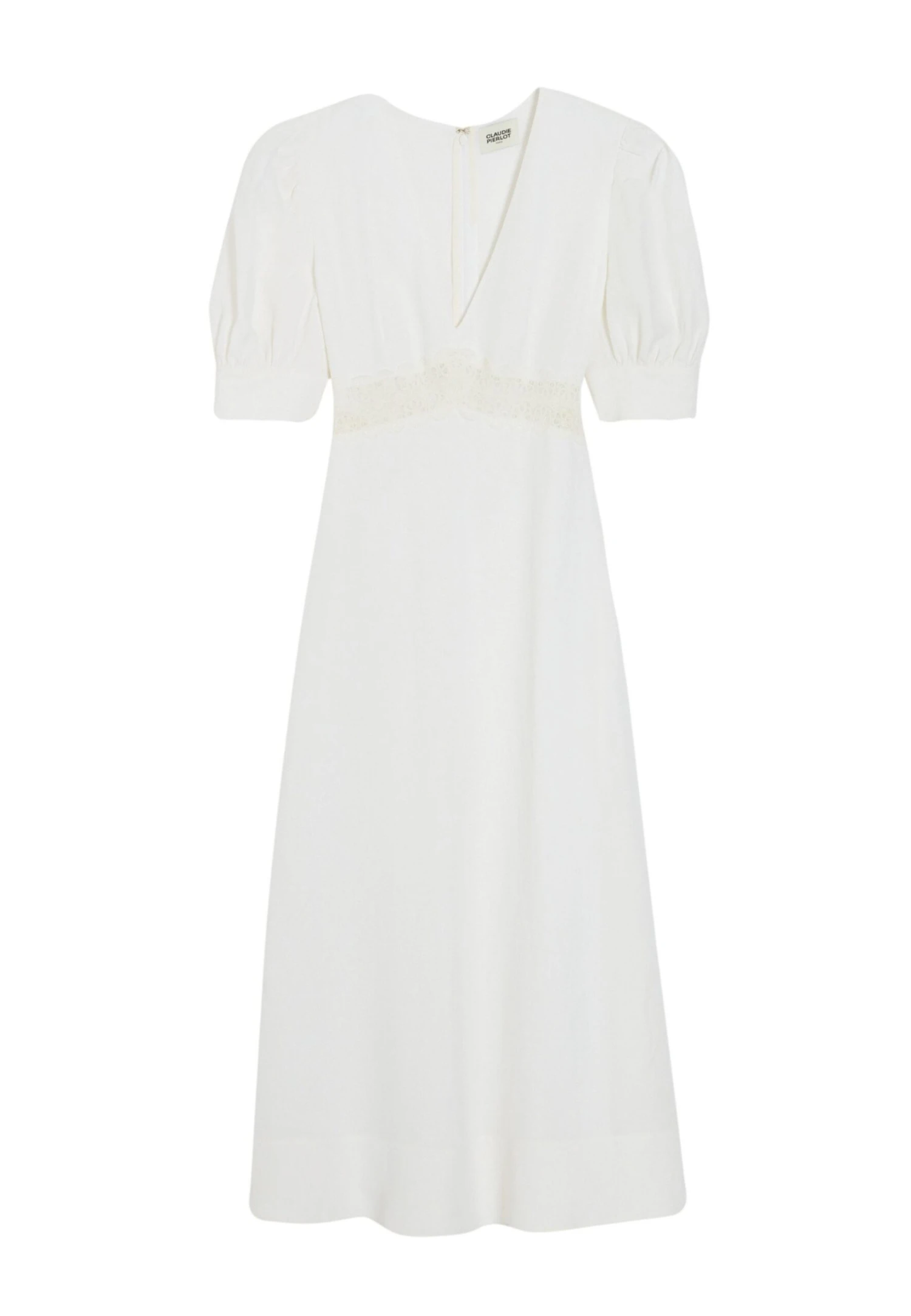 CLAUDIE PIERLOT Rivage - Robe De Jour - Blanc 5 CLAUDIE PIERLOT Rivage - Robe De Jour - Blanc – Image 5