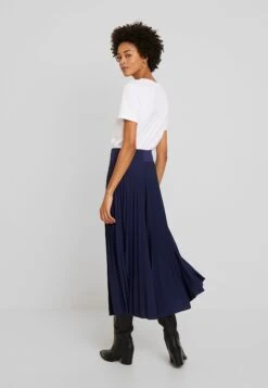 Anna Field Plisse A-Line Midi Skirt - Jupe Trapèze - Maritime Blue -Magasin De Vêtements De Mode Pour Femmes 5e377213776043ae87e0befe2a75e8ca