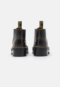 Dr. Martens Church Quad Unisex - Boots À Talons - Black Vintage Smooth -Magasin De Vêtements De Mode Pour Femmes 696f50b7e03f416297c7a88cc57e92bb