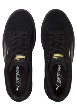 Karmen - Baskets Basses - Puma Black Puma Team Gold -Magasin De Vêtements De Mode Pour Femmes 6d1527e4c7a140baaea91631565f8a3e