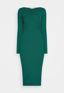Anna Field V Ausschnitt Bodycon Midi Strickkleid - Robe Fourreau - Green -Magasin De Vêtements De Mode Pour Femmes 718670d510bc4babbc37576c79f29fff