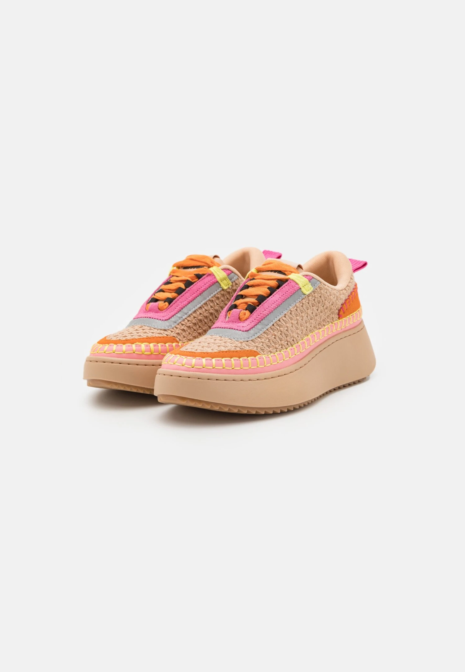 Steve Madden Doubletake - Baskets Basses - Natural/Orange 2 Steve Madden Doubletake - Baskets Basses - Natural/Orange – Image 2