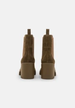 Pier One Leather - Bottines À Talons Hauts - Khaki -Magasin De Vêtements De Mode Pour Femmes 82e4380308ac44f19d33d6cff9f92202