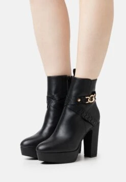 Anna Field Bottines À Plateau - Black