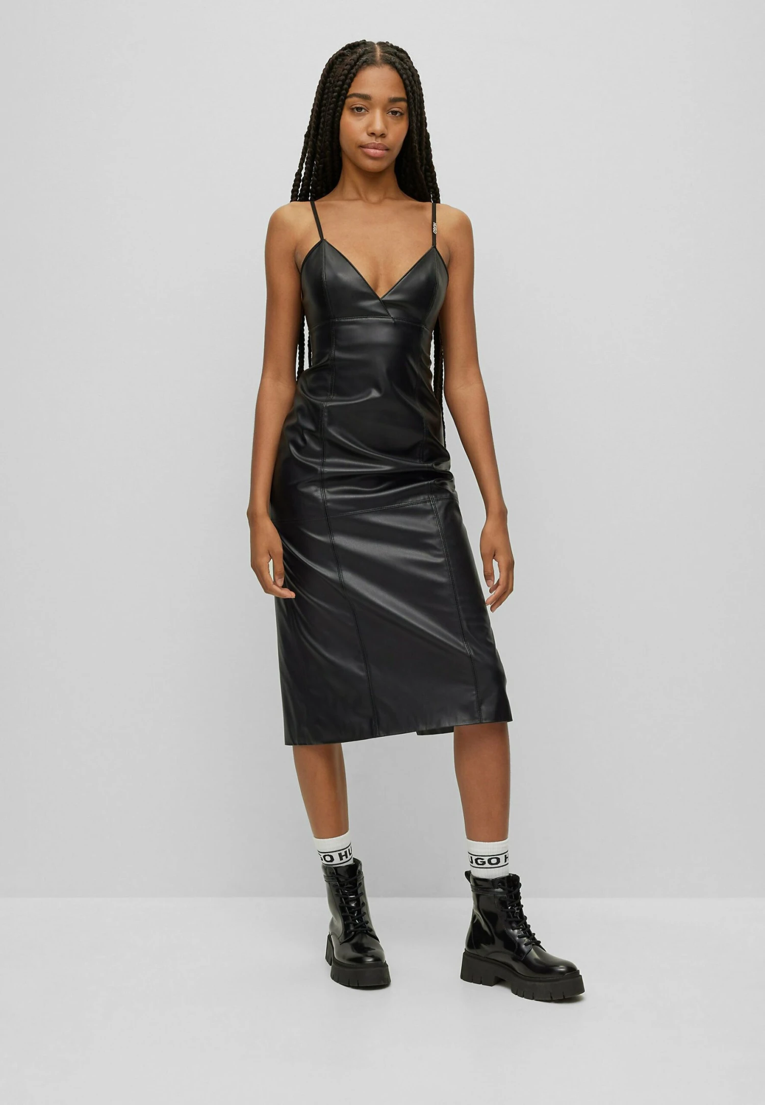 Hugo Kabarelle-1 - Robe De Jour - Black One 1 Hugo Kabarelle-1 - Robe De Jour - Black One