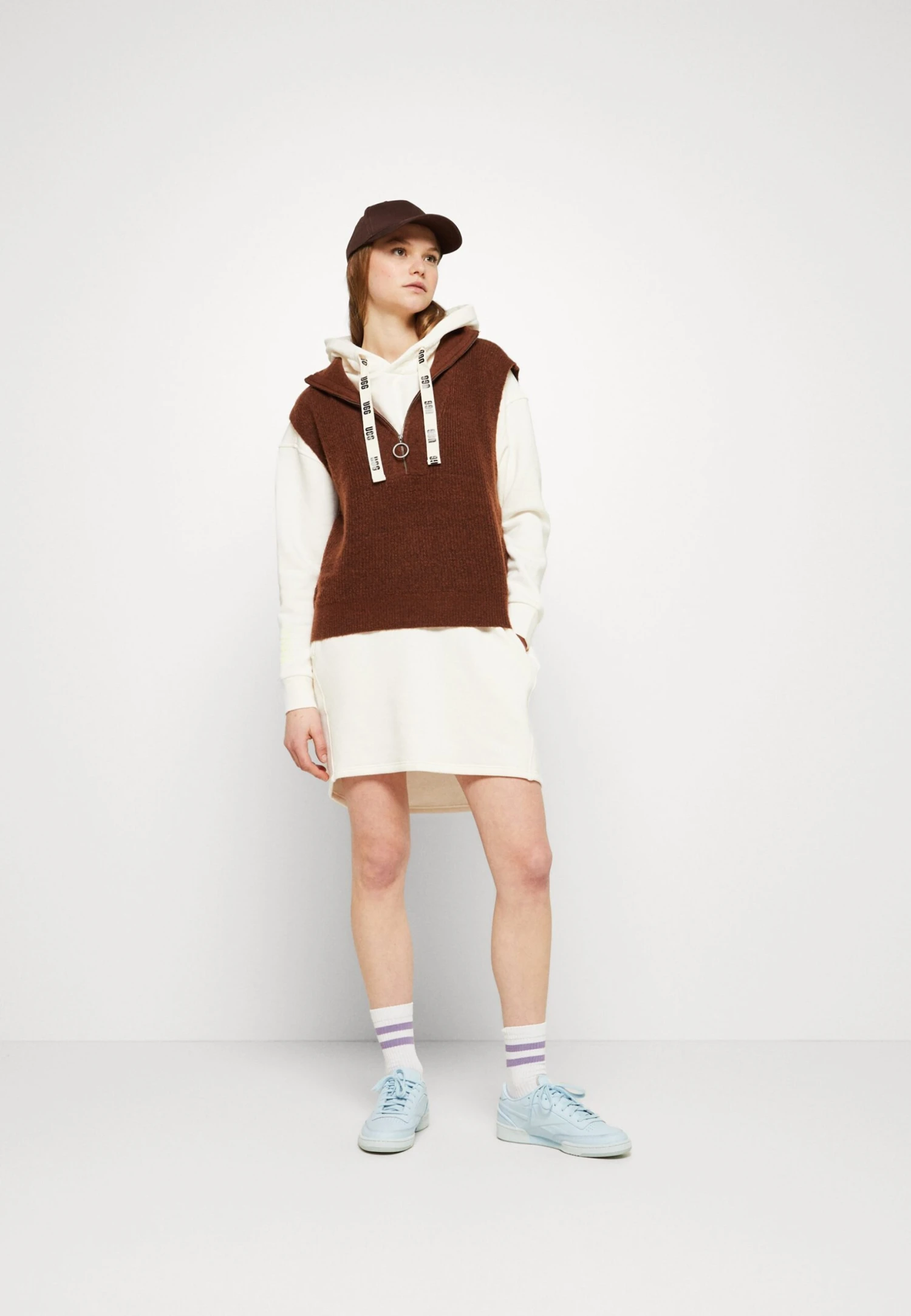 Ugg Aderyn Hoodie Dress - Robe De Jour - Nimbus 2 Ugg Aderyn Hoodie Dress - Robe De Jour - Nimbus – Image 2