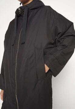 Marc O'Polo Coat Long Padded Fixed Hood Zipper Drawstring Waist - Parka - Black -Magasin De Vêtements De Mode Pour Femmes bf1b293a3e1f4fd5a00b5bbbcbef19fc