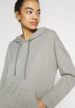 CALVIN KLEIN UNDERWEAR Ease Hoodie - Haut De Pyjama - Grey Heather -Magasin De Vêtements De Mode Pour Femmes c2ba1df8e5eb45a2bd97d88f296981a8