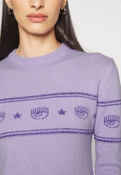 Chiara Ferragni Maxilogo Dress - Robe Pull - Purple 11 Chiara Ferragni Maxilogo Dress - Robe Pull - Purple -Magasin De Vêtements De Mode Pour Femmes cefd031decf94469b473e48010720534