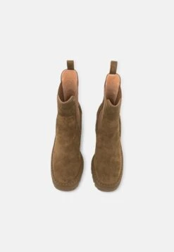 Pier One Leather - Bottines À Talons Hauts - Khaki -Magasin De Vêtements De Mode Pour Femmes d027936bad924b7580f943497494a525