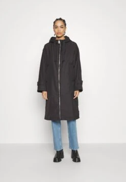 Marc O'Polo Coat Long Padded Fixed Hood Zipper Drawstring Waist - Parka - Black -Magasin De Vêtements De Mode Pour Femmes e18c33441d1a49fbbf75e776cd2a847b