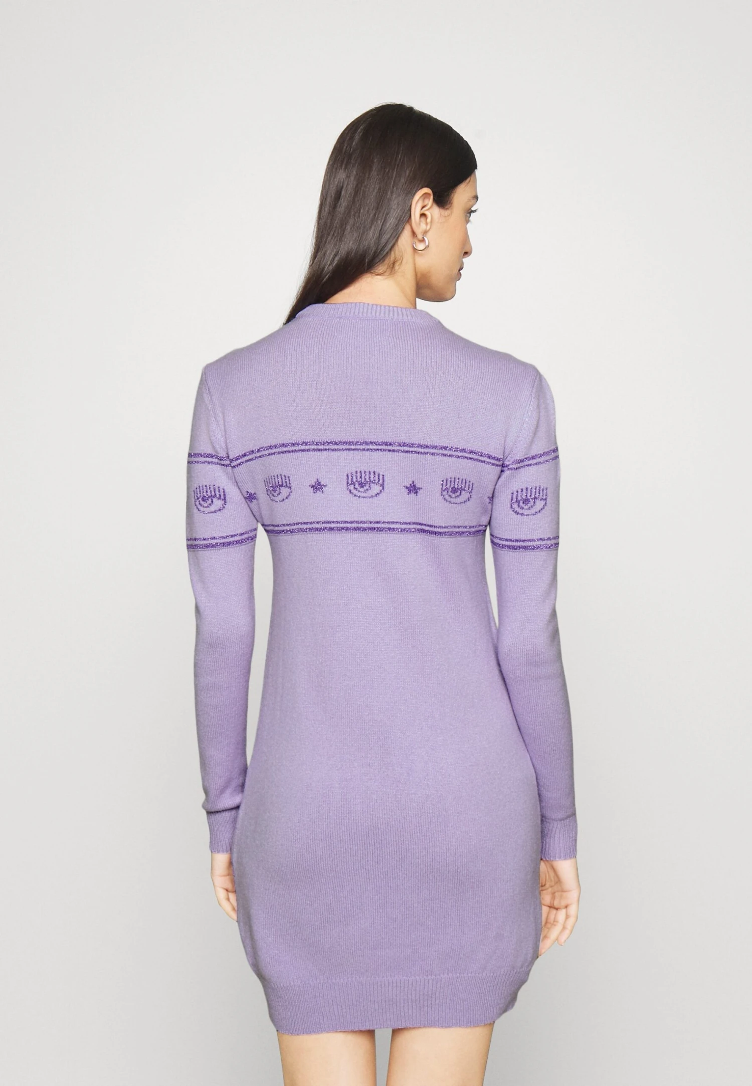 Chiara Ferragni Maxilogo Dress - Robe Pull - Purple 3 Chiara Ferragni Maxilogo Dress - Robe Pull - Purple – Image 3