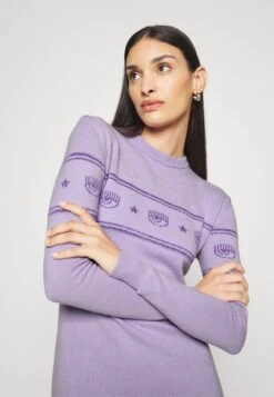 Chiara Ferragni Maxilogo Dress - Robe Pull - Purple 10 Chiara Ferragni Maxilogo Dress - Robe Pull - Purple -Magasin De Vêtements De Mode Pour Femmes eed8b36506e746eb87e3933bb4cc972d